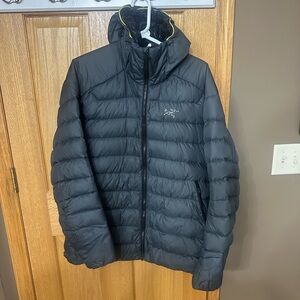 Arc'teryx Black Puffer Jacket
